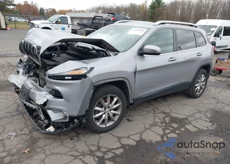 2018 Jeep Cherokee Limited 4X4 z USA, uszkodzony, nr VIN 1C4PJMDB3JD610953